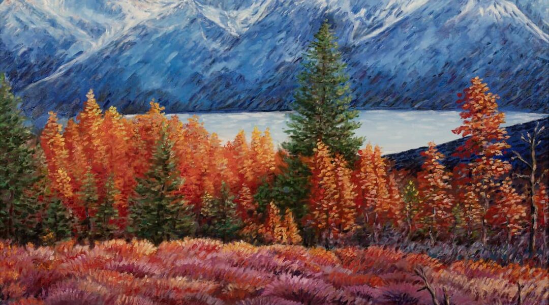 Portfolio painting - Montana.
